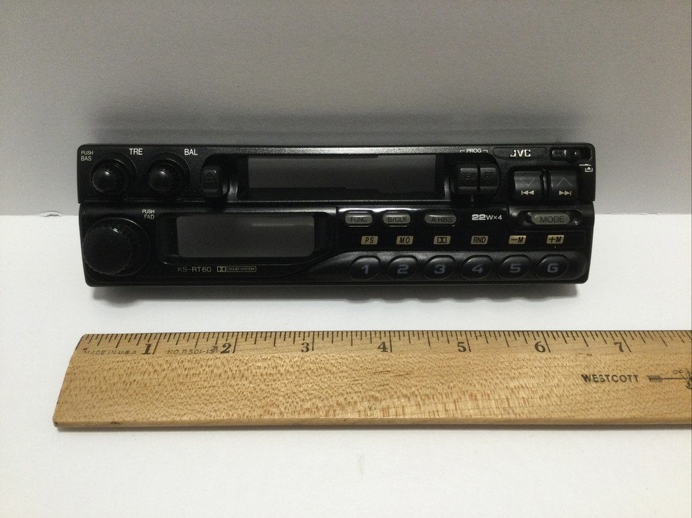 JVC KS-RT60 Faceplate Only Plus Case Included