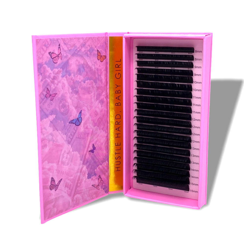 0.05 EASY FAN SINGLE LENGTH VOLUME LASH TRAYS