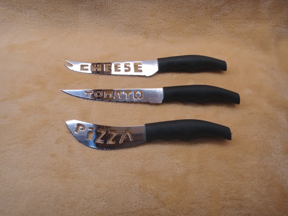 Forever Sharp TOMATO CHEESE and PIZZA Knives