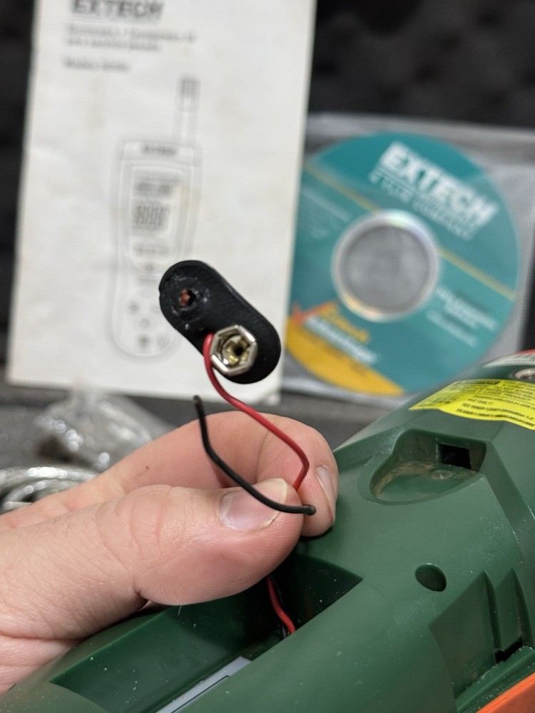 Extech HD500 Infrared Thermometer & Psychrometer untested Read