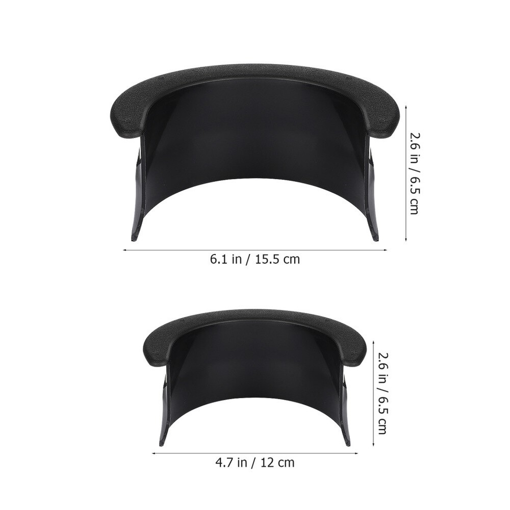 6PCS Billiards Table Pocket Liners Pool Red Valley Pockets Replacement Black