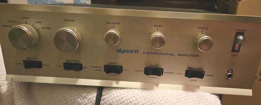 Vintage Dynaco SCA-80Q Stereo Amplifier – Untested