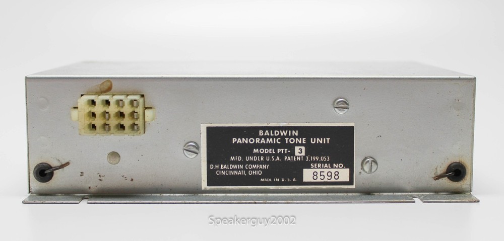 Baldwin PTT-3 / Panoramic Tone Unit -- Untested
