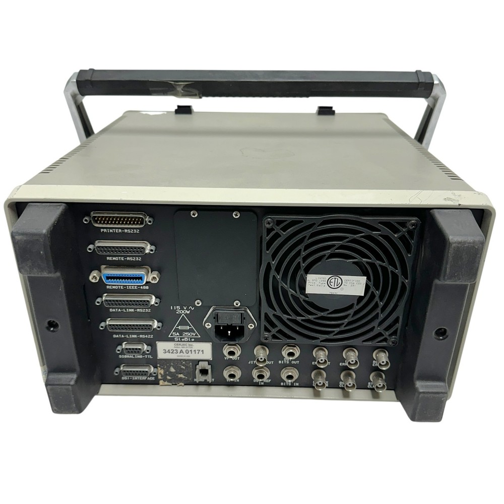 HP Cerjac Model 156 MTS SONET Maintenance Test Set (E4480A)