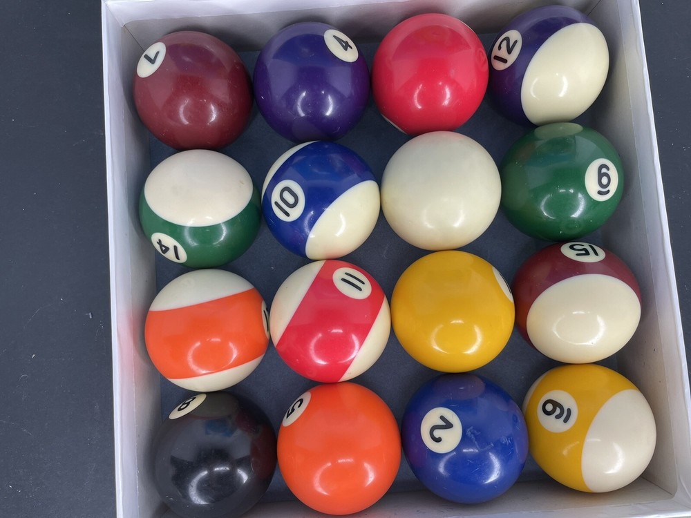 Complete Professional Pool Ball Set Unbranded Original Box