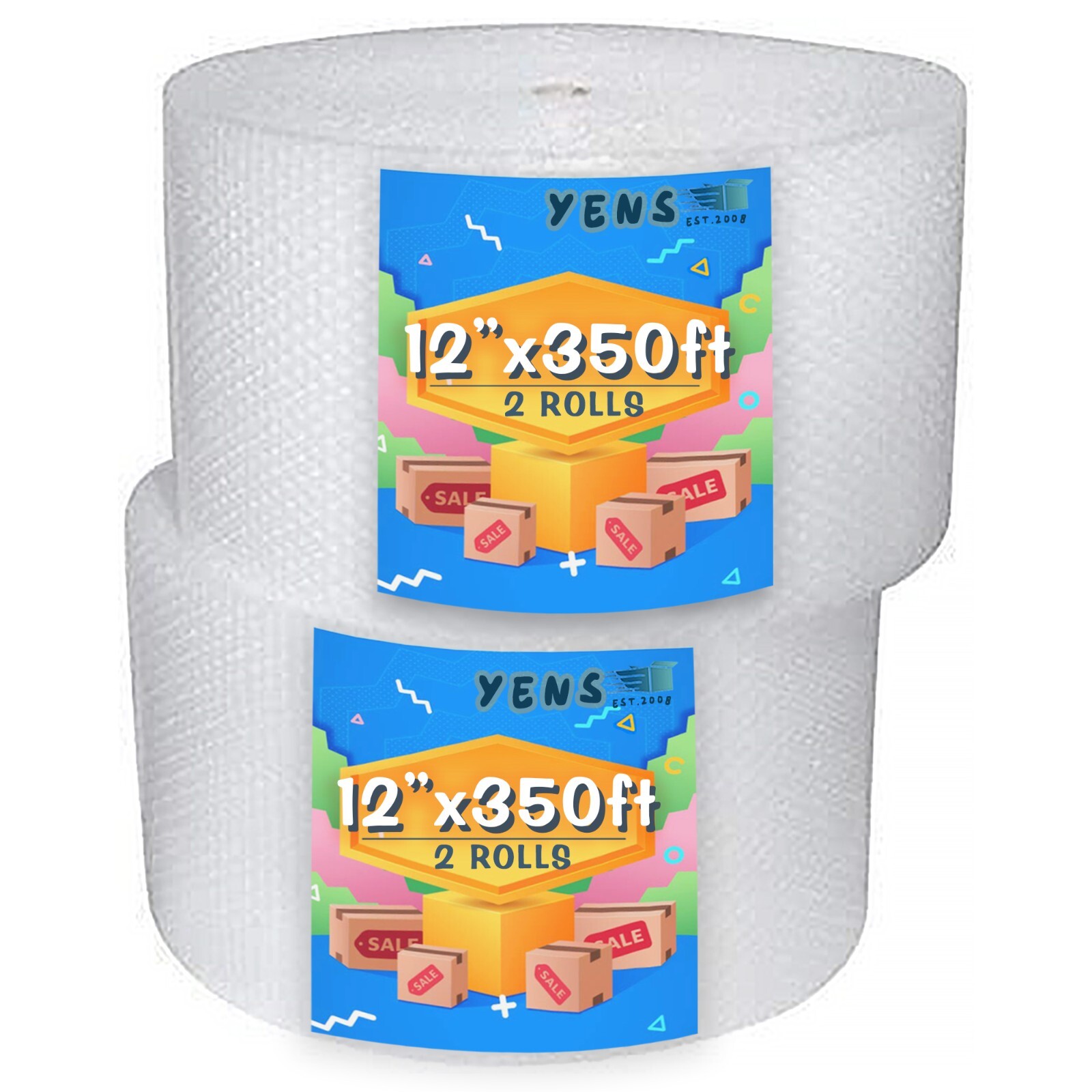 3/16" Small Bubble Cushioning Roll Padding Roll 700'x 12" Wide Perf 12" 700FT