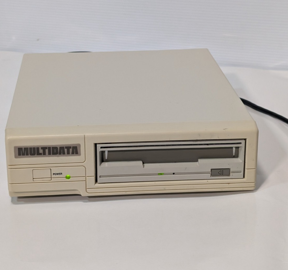 Pioneer/Multidata vintage external MO- optical disk drive data read/write /store