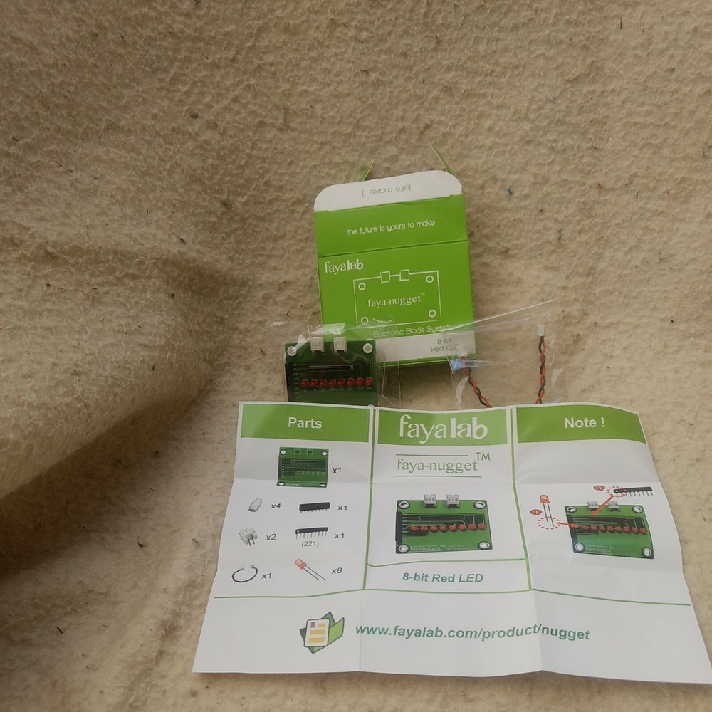 8-bit Red LED by Fayalab