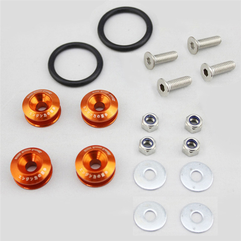 Bumper Quick Release JDM Quick Release Holders Front Rear Bumper Fasteners Trunk