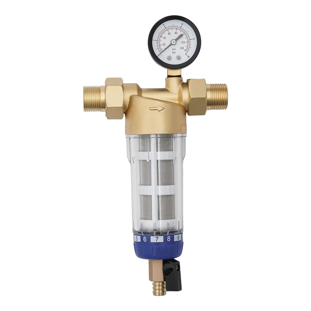 Water Filter, Flushable Prefilter, Reusable and Flushable Pre-Filtration System