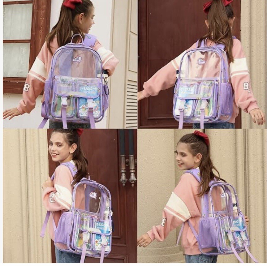 Clear Backpack Heavy Duty,Transparent Backpacks