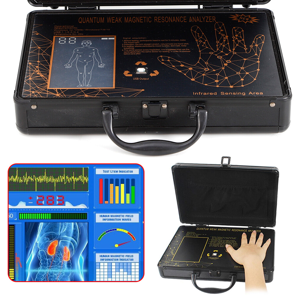 Latest Version 6th Generation Quantum Resonance Magnetic Analyzer With 48 Report