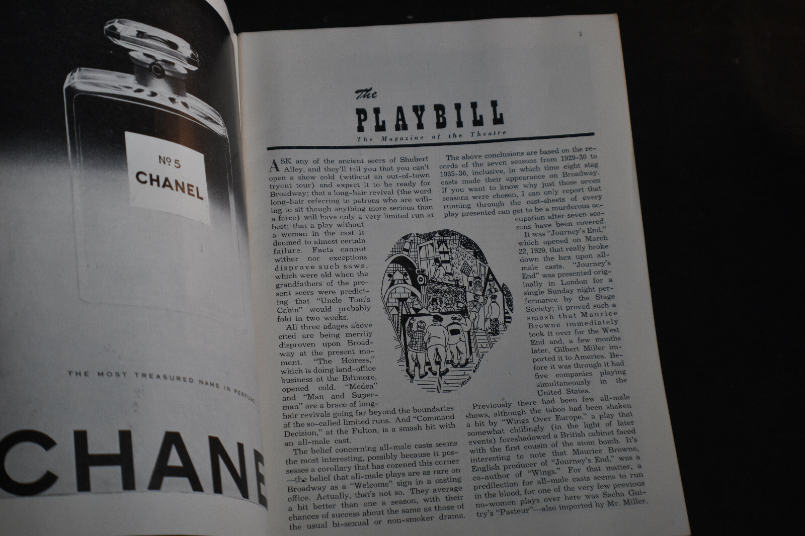 1947 Coronet Theatre *The Hartmans-Angel in the Wings-Hank Ladd* 1ST TONY AWARD*