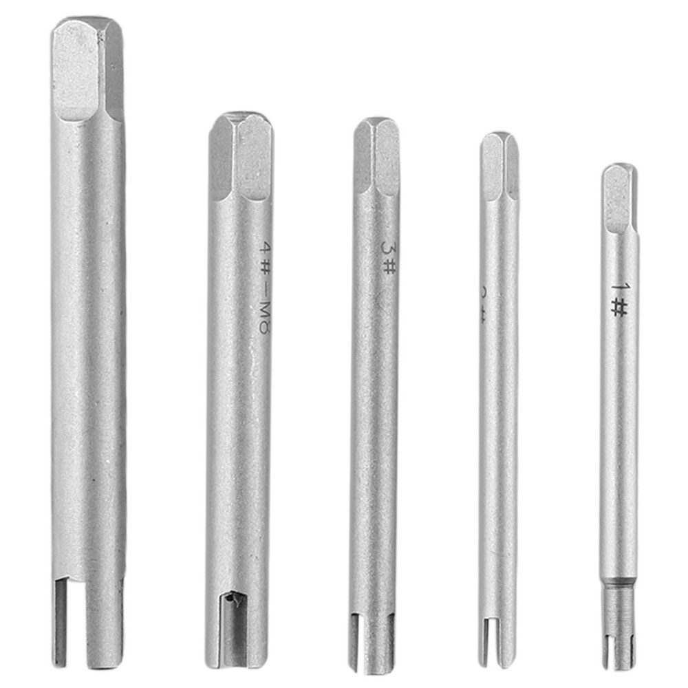 5pcs-M10 Broken Tap Extractor Guide Easy Wire Screw Remover Tools Drill Bits