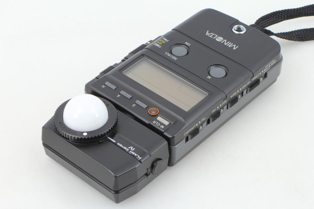 Read [MINT w/ Case Strap] Minolta Flash Meter IV Light Meter From JAPAN