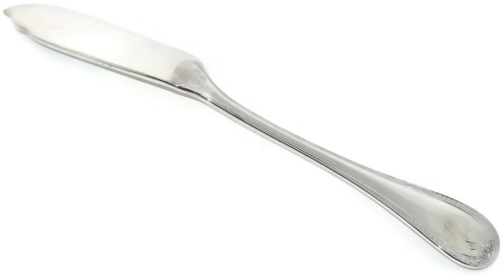 Christofle MALMAISON Silverplate Fish Knife 7 3/4"