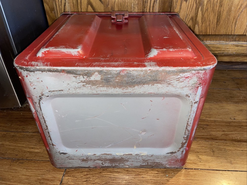 Vintage 1950's  AMMO COMPONENT BOX METAL MK2 MOD 0