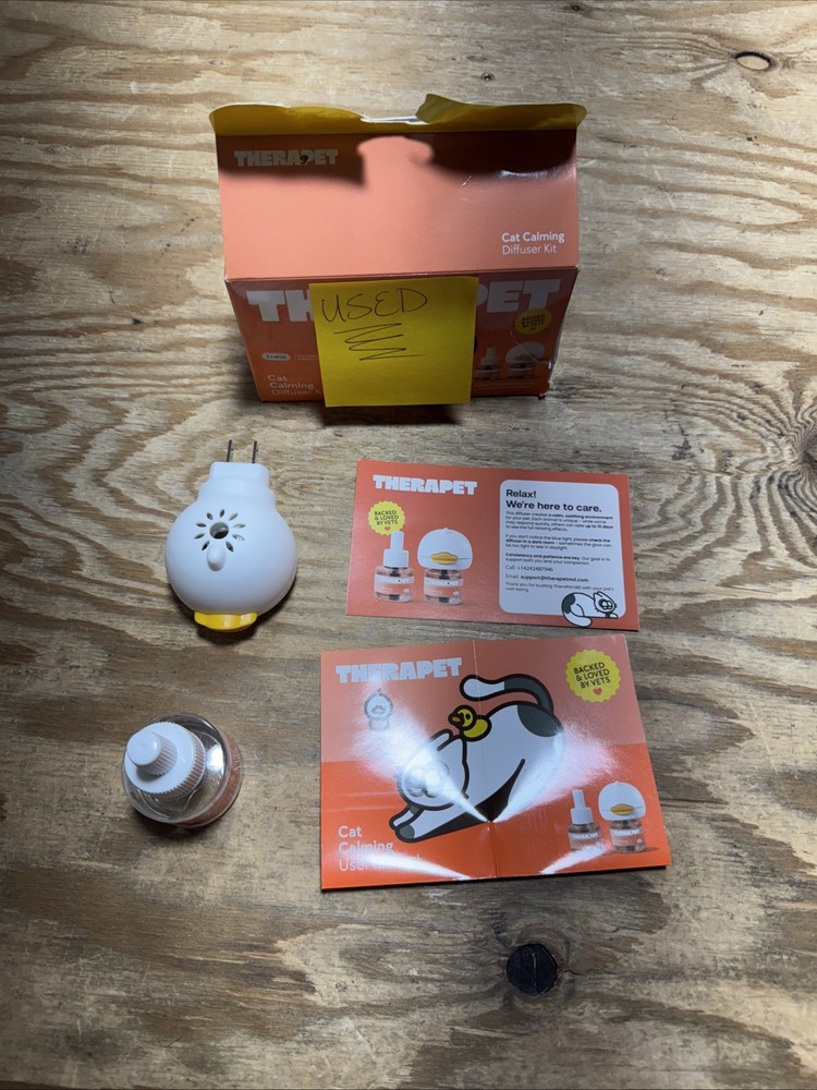 Cat Calming Diffuser Cat Pheromone Diffuser for Stress Pee Spraying USED