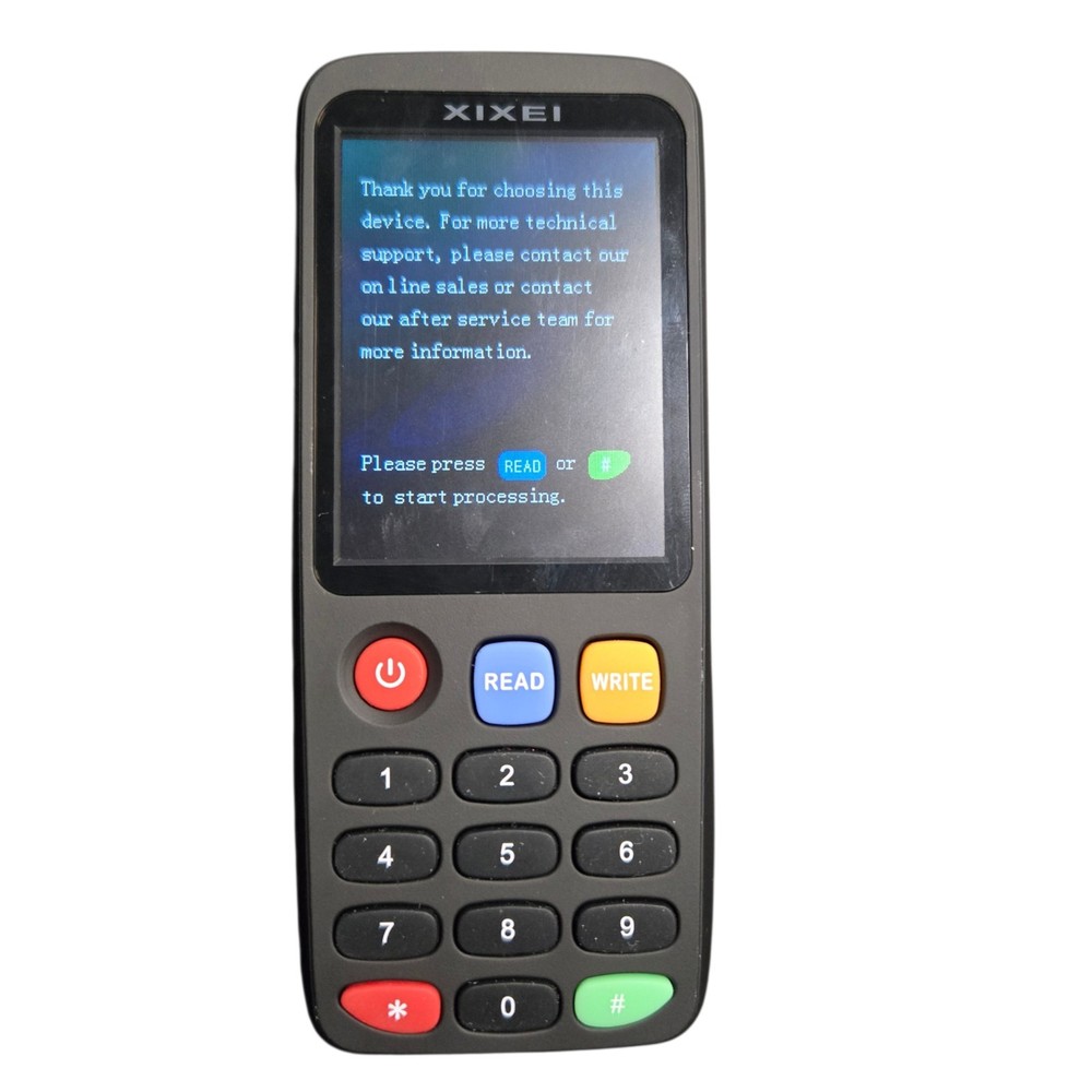 XIXEI X7 RFID Reader Writer Copier Duplicator & 9 Key Fobs 2603