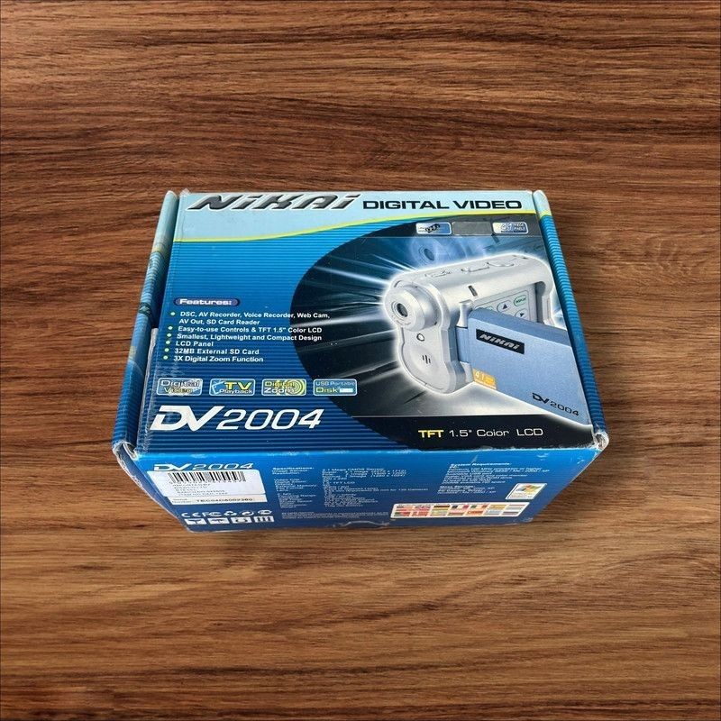 Nikai DV2004 Digital Camera Video Recorder Boxed