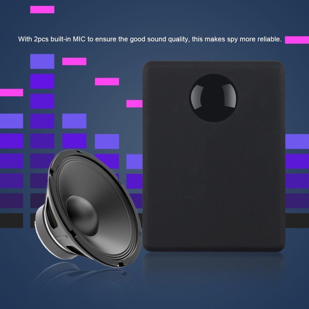 Rechargeable Two-Way GSM Audio Device Listening Bug Dual Sensitive Microphone j