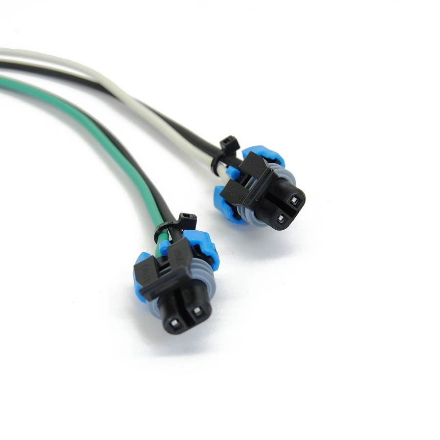 Skid Steer Aux Control Harness 8' - 2 Function Delphi 14 Pin Connector