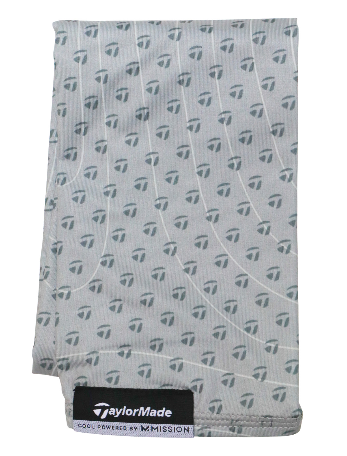 TaylorMade Cool Mission Gray Neck Gaiter – 10x21” All-Over Print