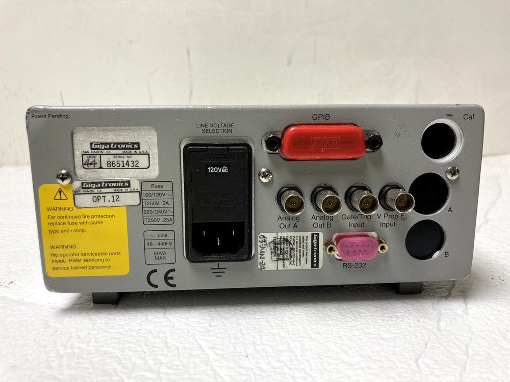 GIGA-TRONICS 8651A UNIVERSAL POWER METER