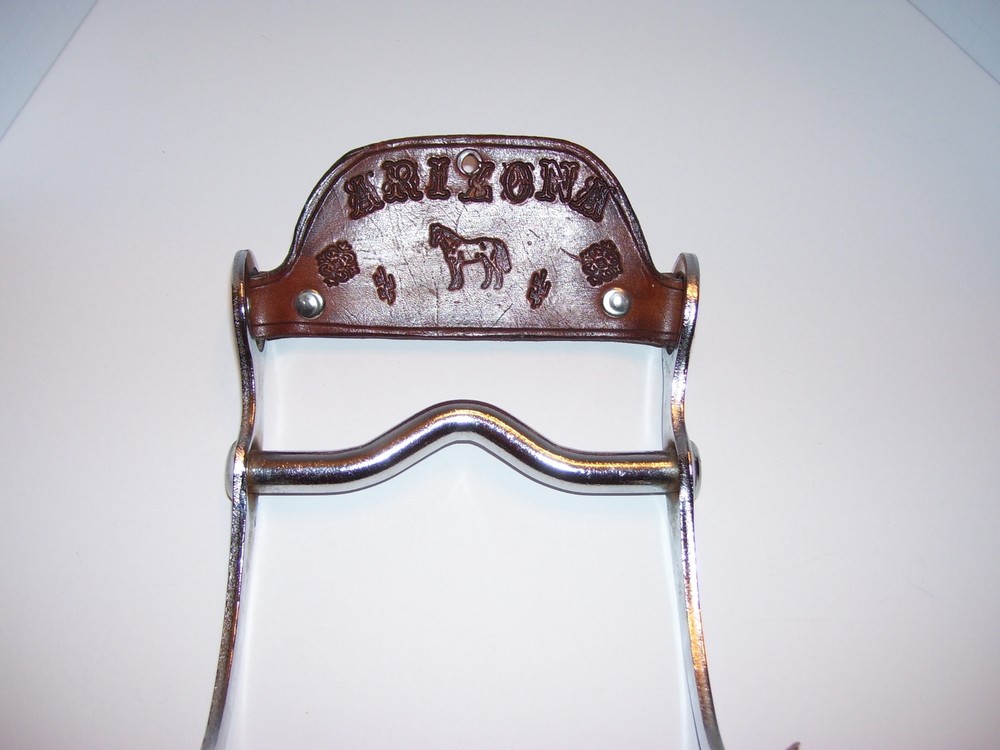 Leather Wester Horse Bit Wall Hook Arizona