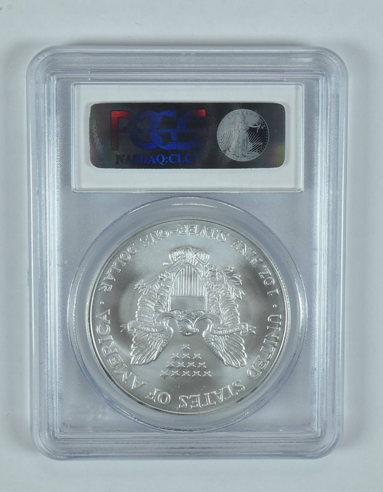 2004 American Silver Eagle MS70 PCGS Blue Label