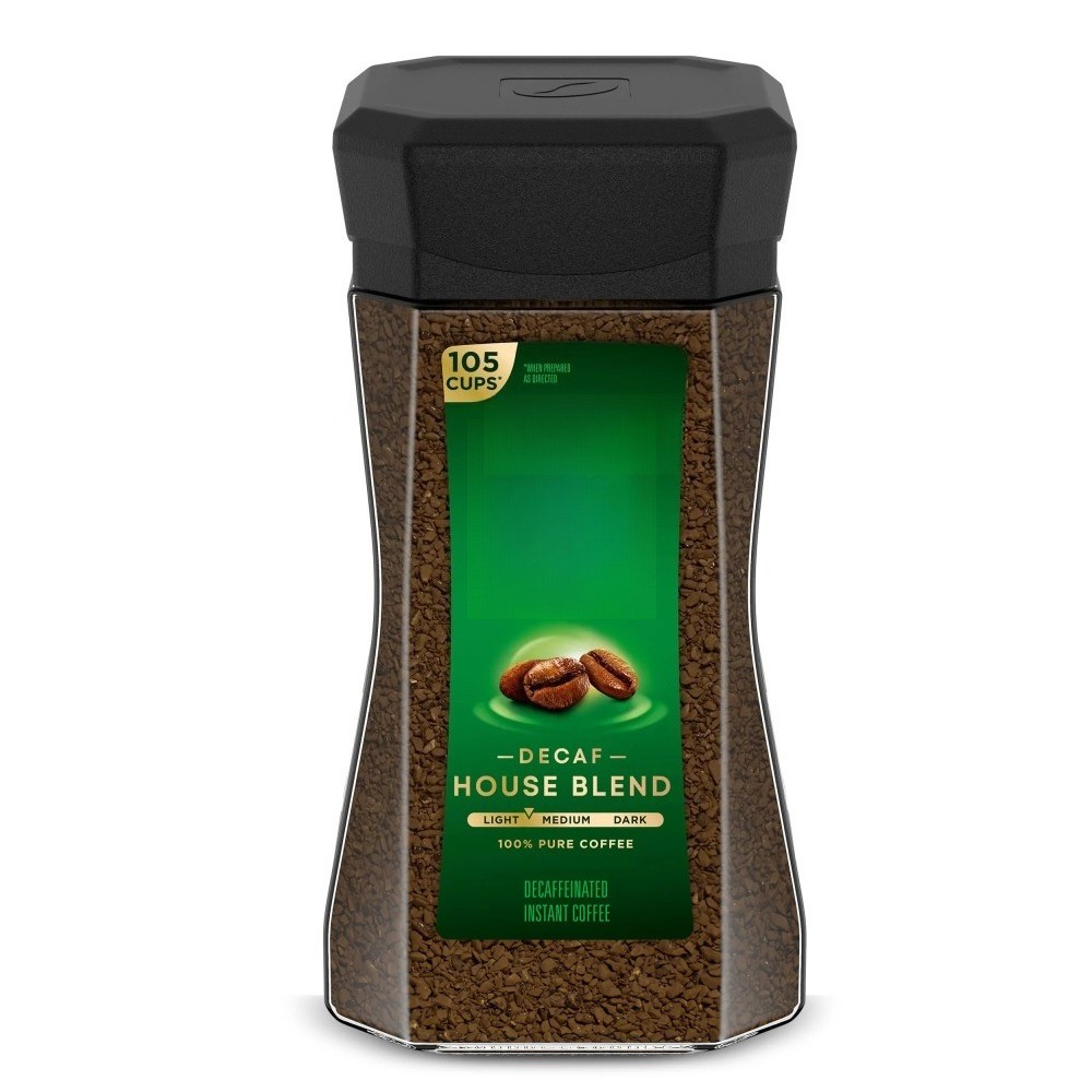 (2 pack) Taster's Choice Decaf House Blend, Medium Light Roast Instant Coffee