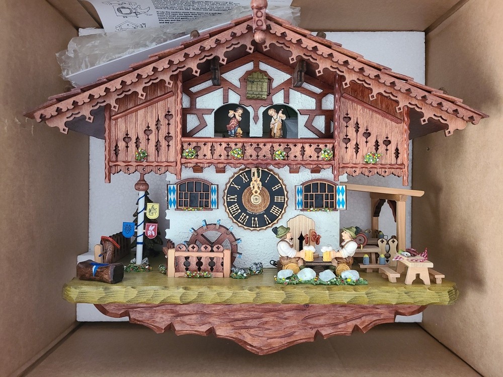 Bavarian Handcarved Cuckoo Clock