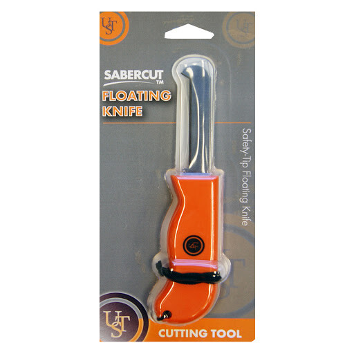 UST FLOTING KNIFE CUTTING TOOL SAFTY TIP ORANGE