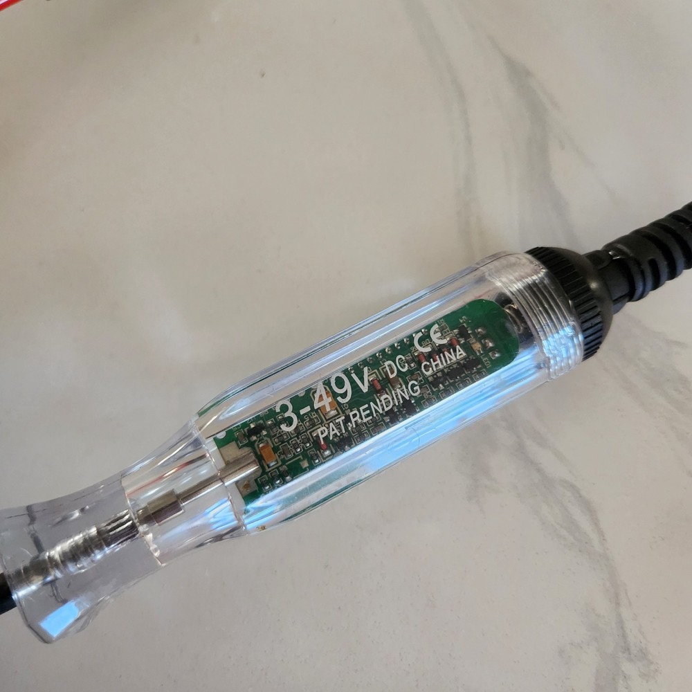 Matco Tools Circuit Tester MD3494 long Led 3-49v DC Test