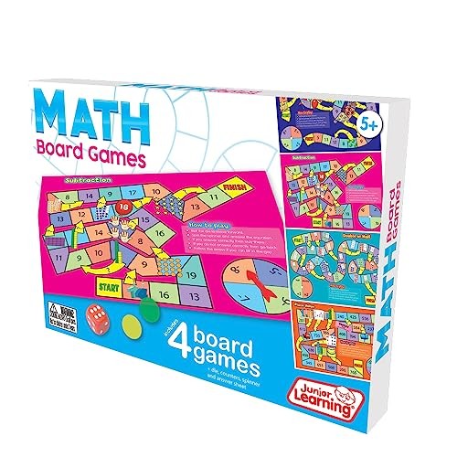 JL425 Math Board Games - Multi - Multi - Math Board Games