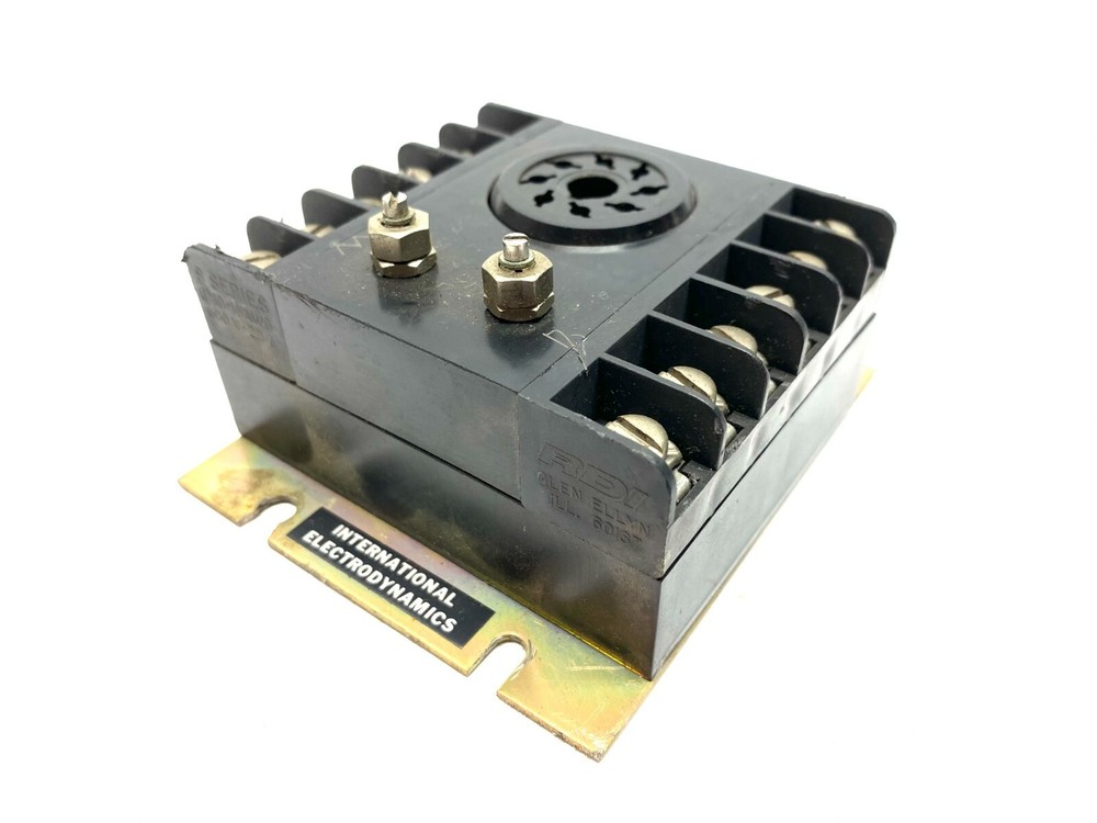 International Electrodynamics PCR-2A Relay Socket
