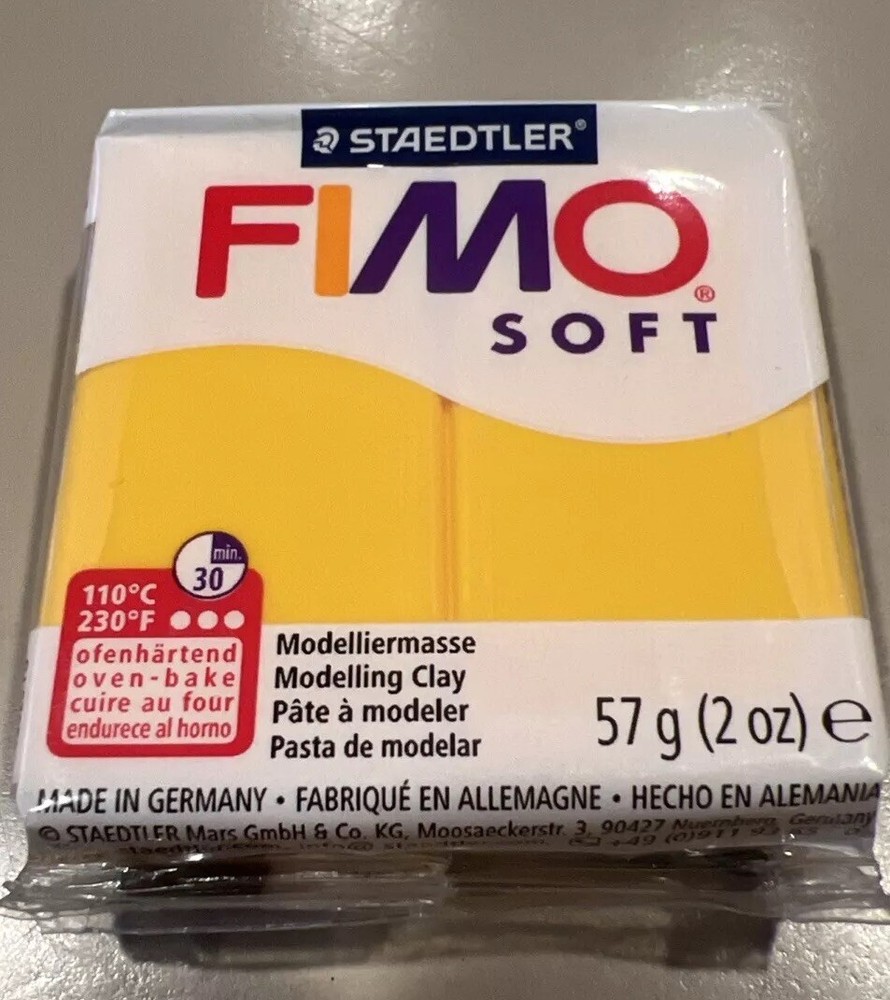 Fimo Soft Modeling Clay, Sunflower,  57 g