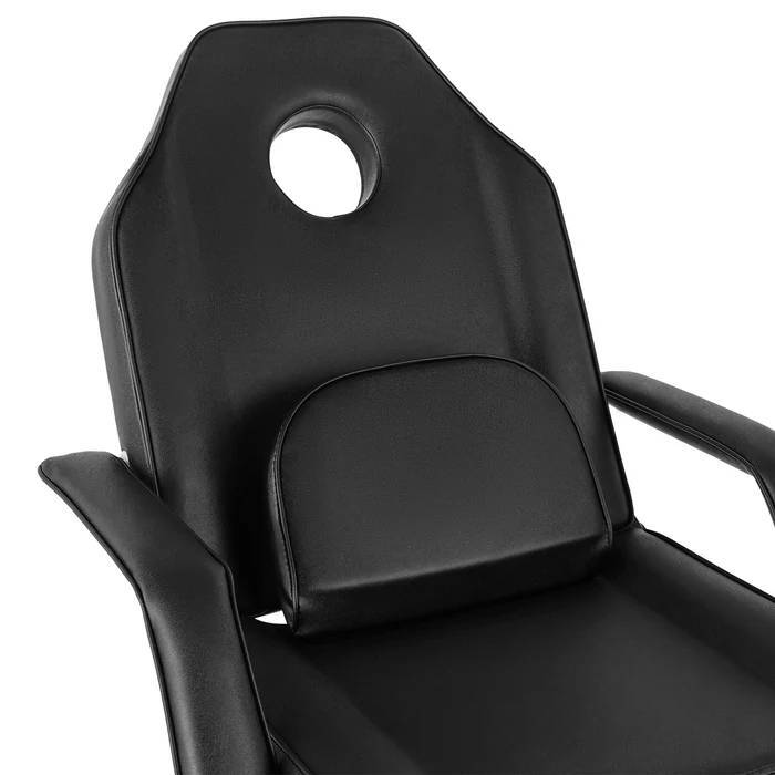 New Hydraulic Tattoo Bed Swivel Aesthetician Chair Adjustable Beauty Bed Black