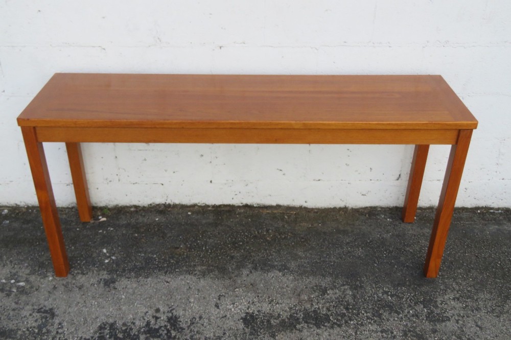 Interform Collection Danish Modern Long Library Console Table 6273