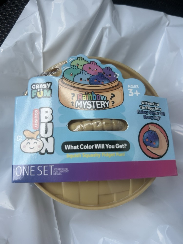 Squishy Bun Rainbow Mystery Dumpling