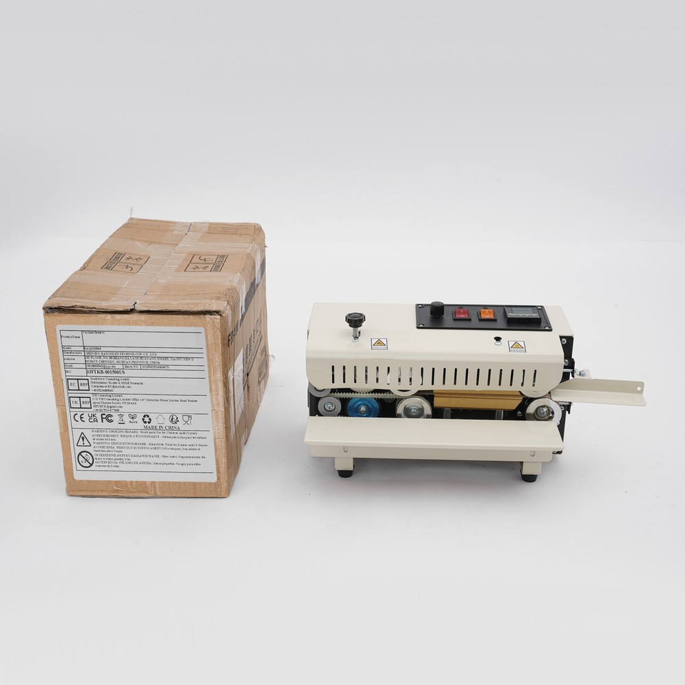 Automatic 600W Continuous Band Sealer for Efficient Horizontal Bag Sealing