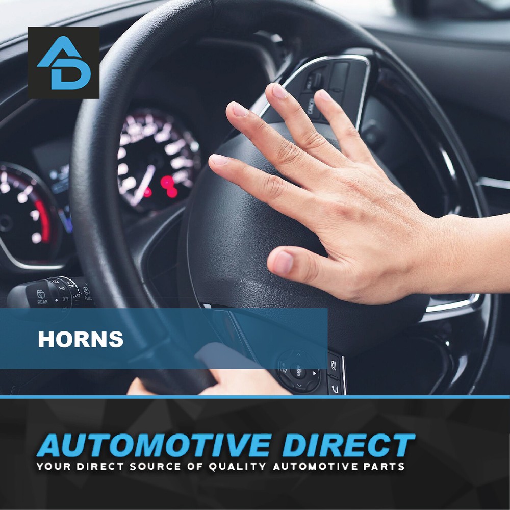 Horn 12V Single Terminal Universal High Tone Disc Disk Style