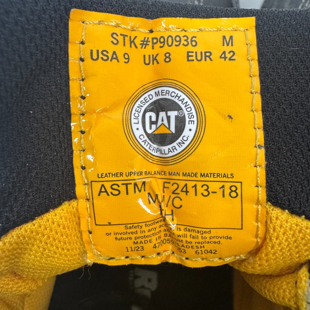 Caterpillar Men Threshold Waterproof Steel Toe Work Boot