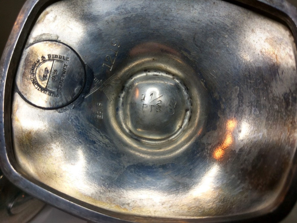 Bailey Banks & Biddle Silver Plated Tea Set