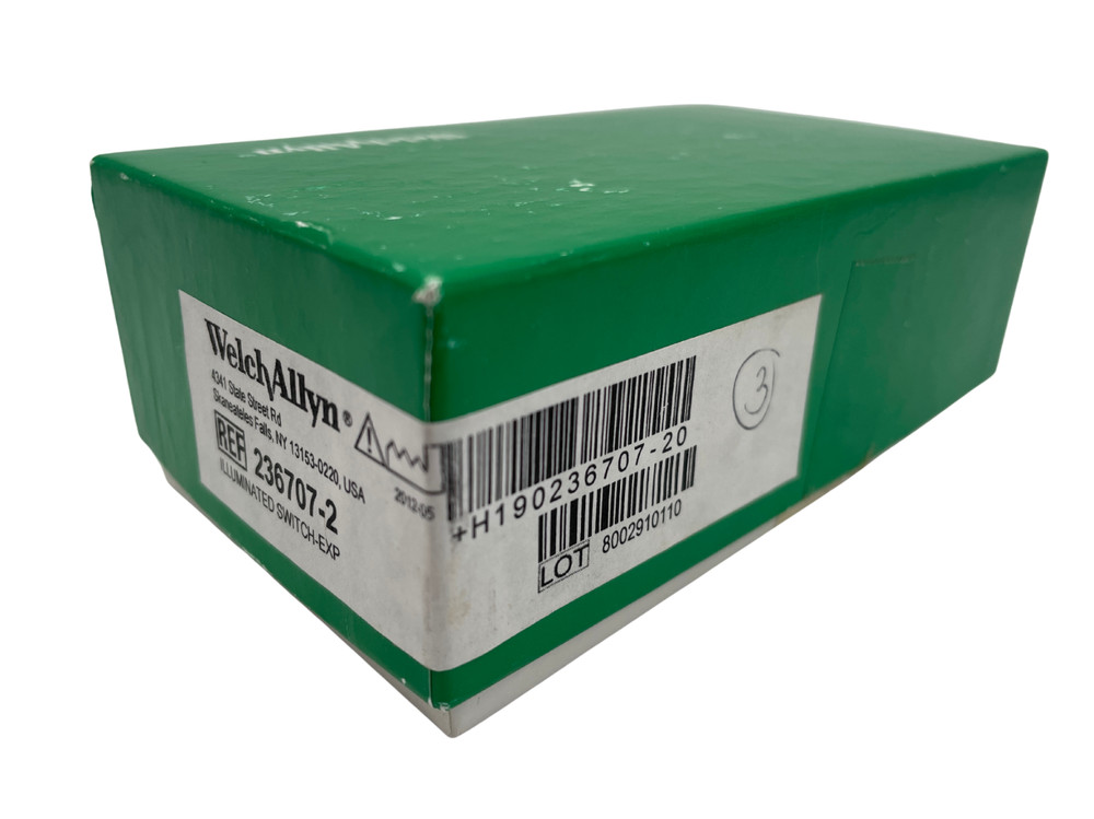 Welch Allyn 236707-2 ILLUMINATED SWITCH-EXP