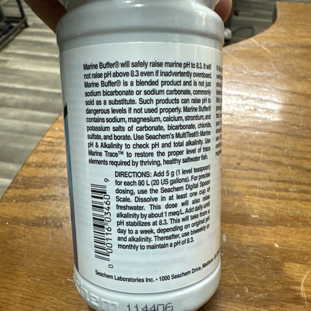 Seachem Marine Buffer 250grams