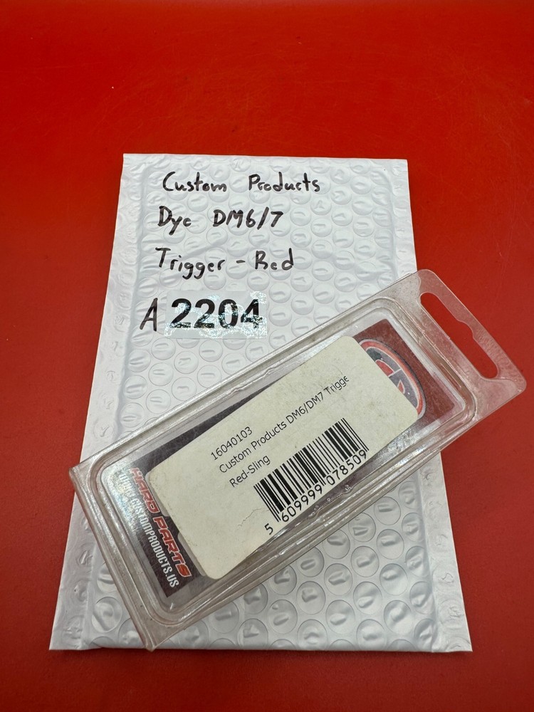 Custom Products Dye DM6/7 Trigger-Red