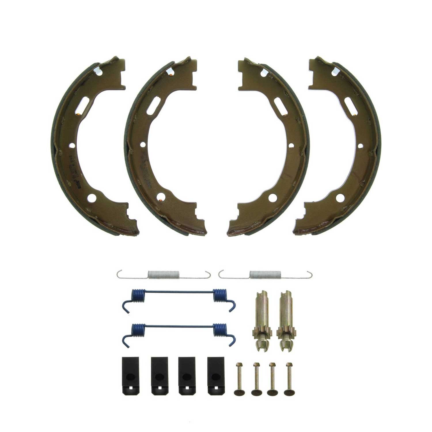 Emergency Parking Brake Shoes and Springs Kit For Chrysler 300 Dodge Challenger