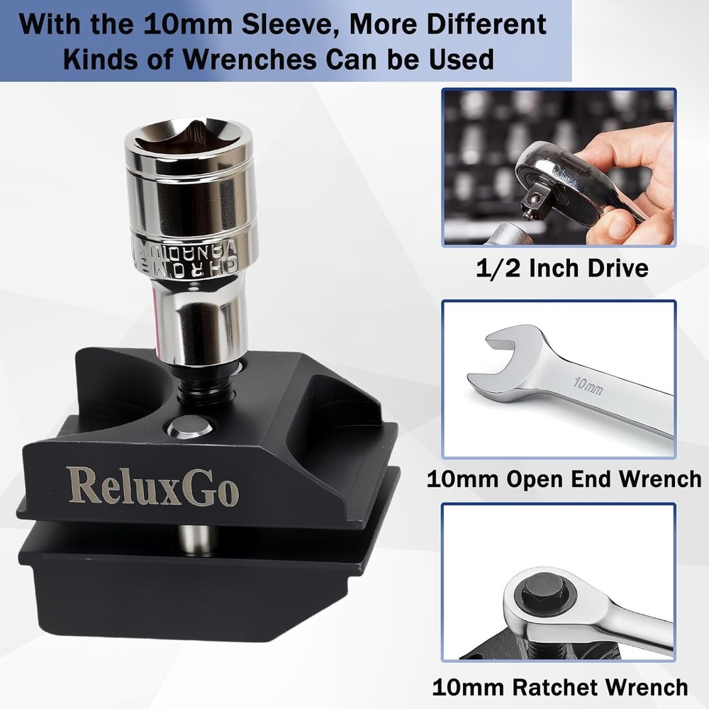 Universal Suspension Strut Split Hub Steering Knuckle Spreader Tool, Strut...