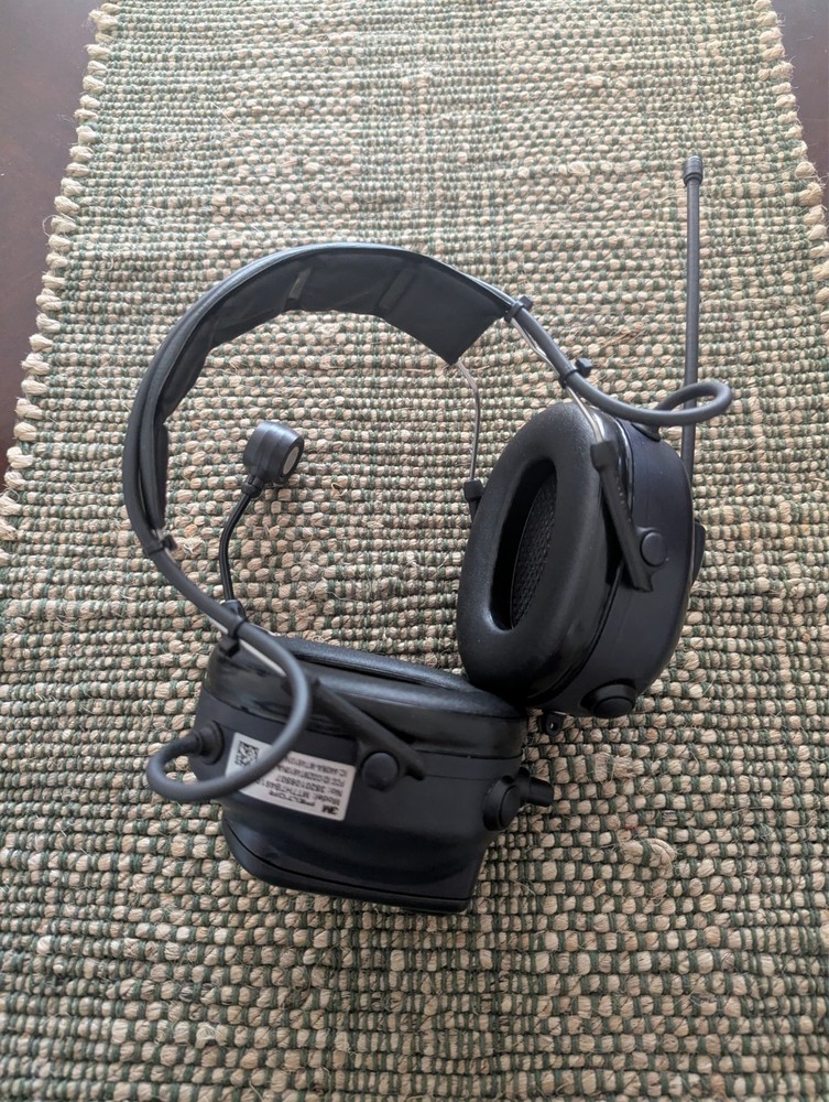 Used Peltor WS Lite Com Plus Radio Headset - Modified Headset